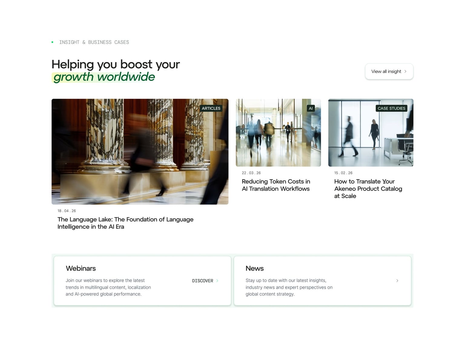 Blog and business cases