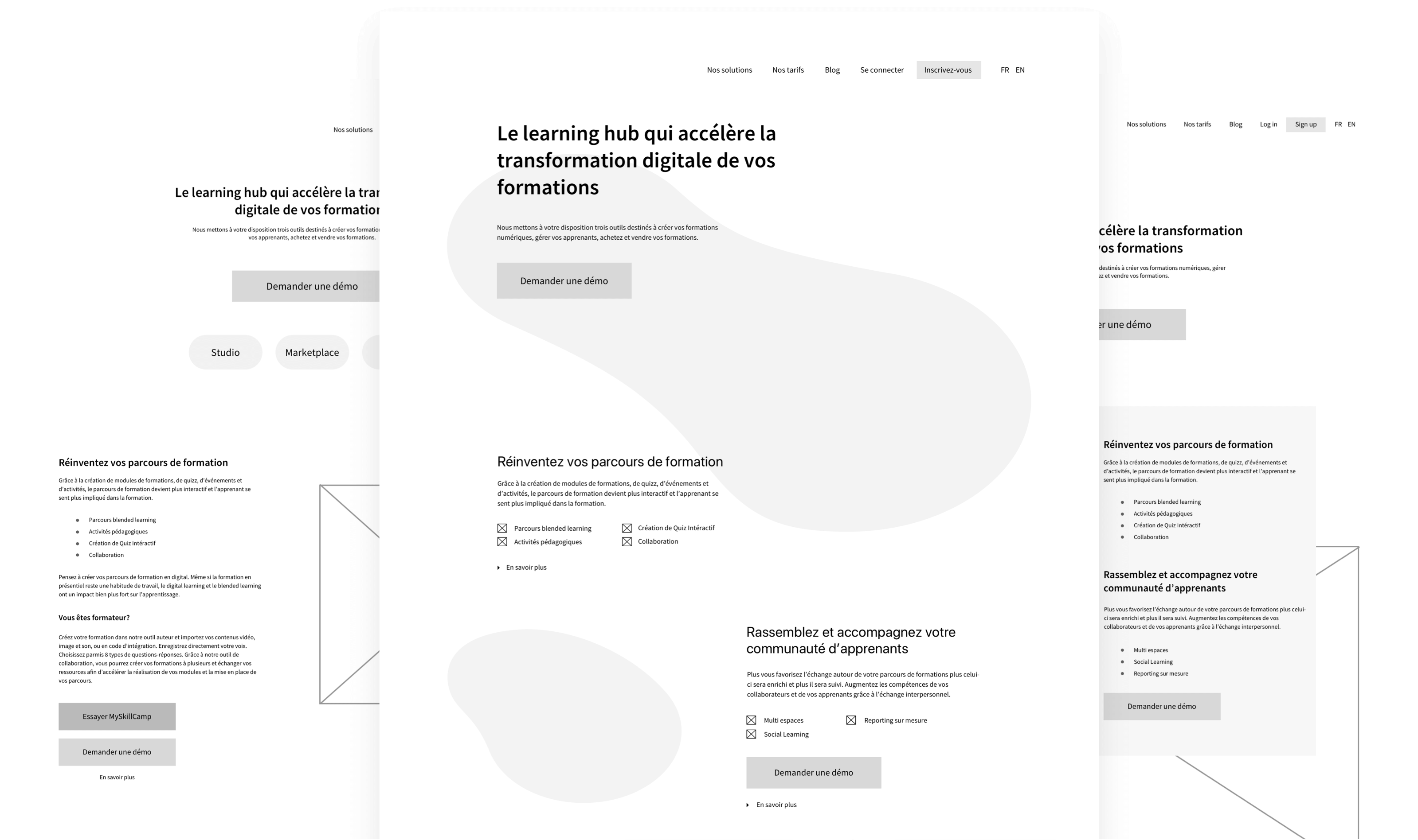 content hierarchy iterations