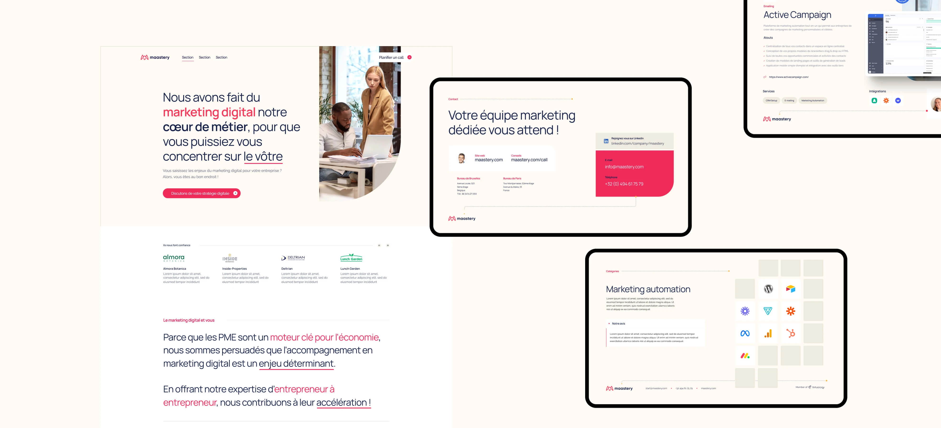 hero image for maastery case study